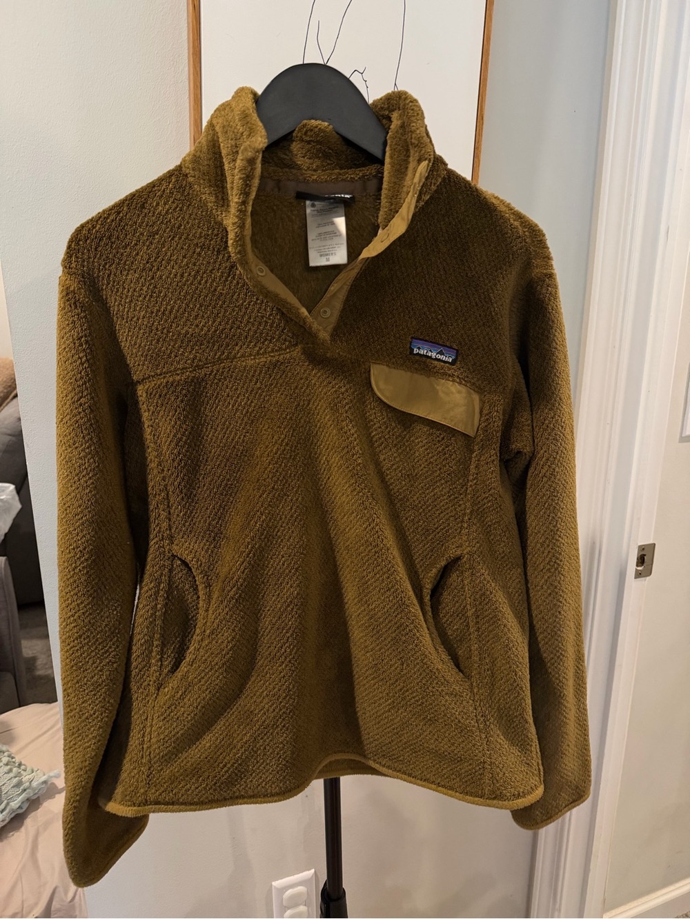 Patagonia Women’s Brown Zip-Up Fleece Pullover
